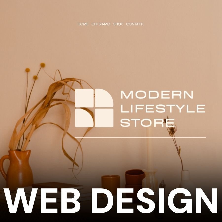 Gallery Progetti unici. Mockup sito web con layout su schermo desktop e mobile, interfaccia pulita e colori coordinati. dmplus. dm+. Damiano Macaluso
